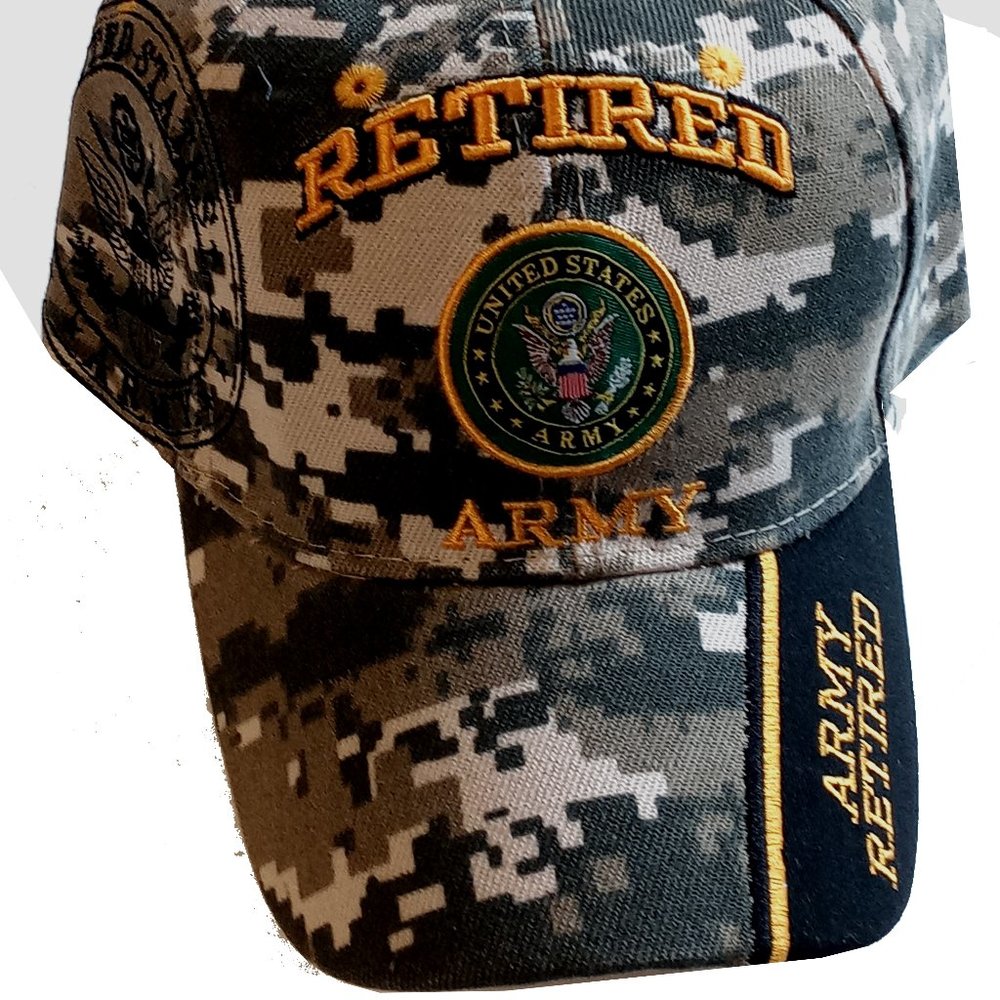Retired Army Camo Hat